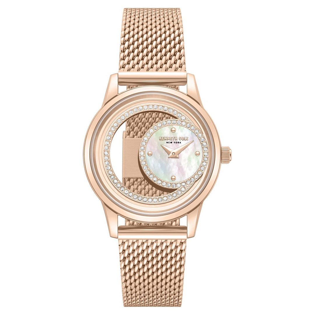 Kenneth Cole KCWLG0101302LD Mother Of Pearl Dial Women&