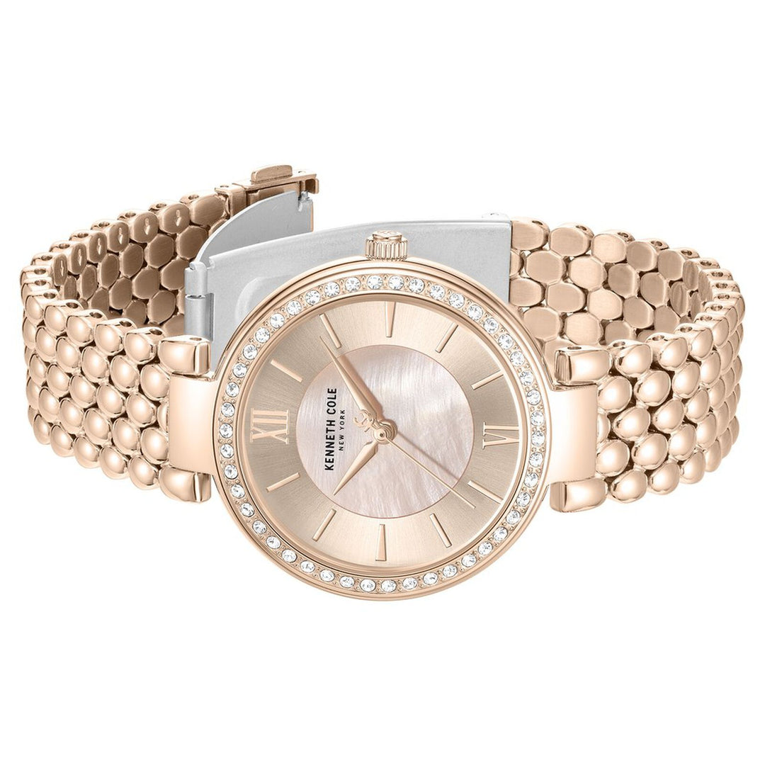 Kenneth Cole KCWLG0101802LD Pink Mother Of Pearl Dial Women&