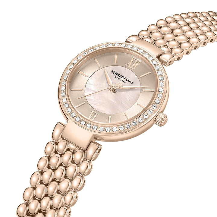 Kenneth Cole KCWLG0101802LD Pink Mother Of Pearl Dial Women&