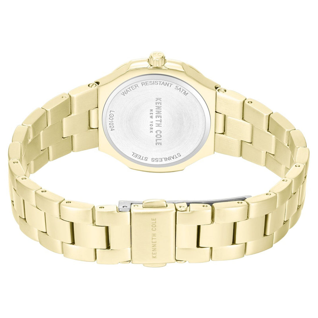 Kenneth Cole KCWLG0102401LD Green Mother Of Pearl Dial Women&