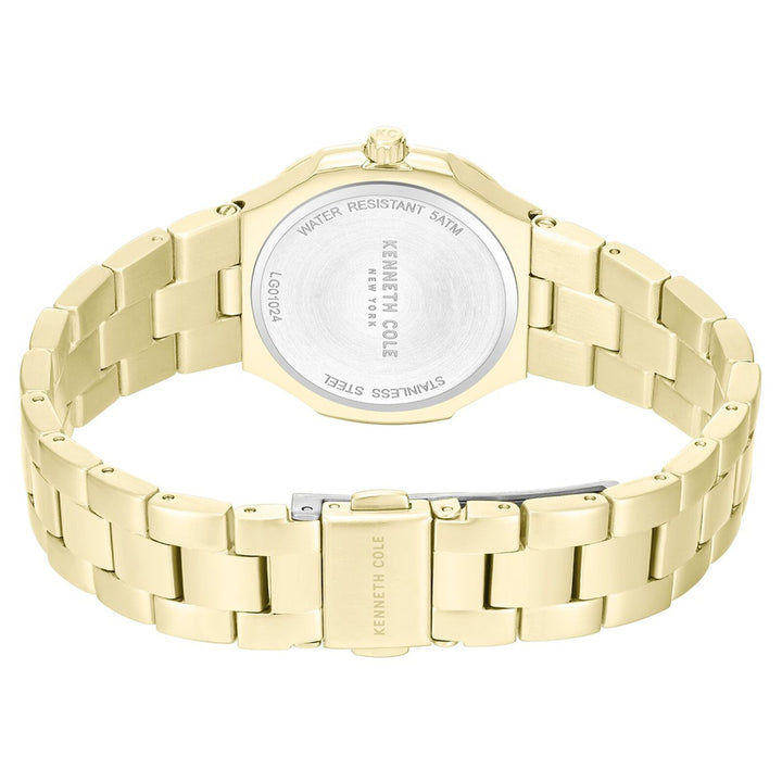 Kenneth Cole KCWLG0102401LD Green Mother Of Pearl Dial Women&
