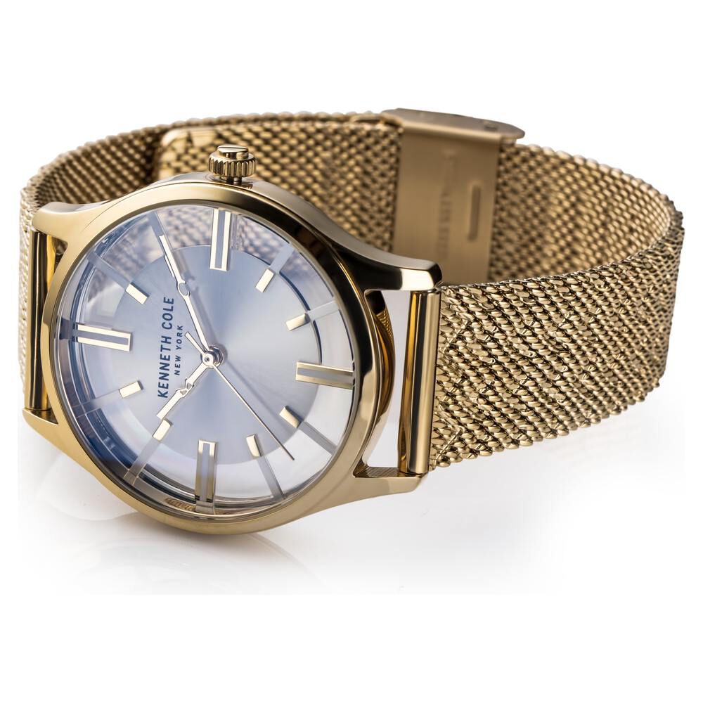 Kenneth Cole Quartz Analog Silver Dial Silicone Strap Watch for Women NEKCWLG2124002LD