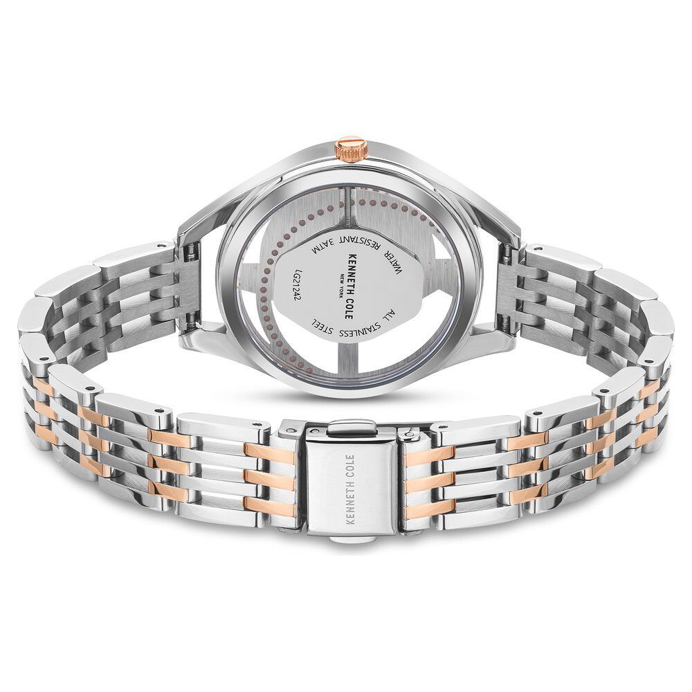 Kenneth Cole Quartz Analog White Dial Stainless Steel Strap Watch For Women