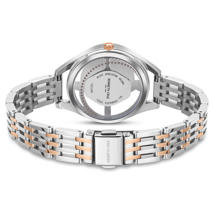 Kenneth Cole Quartz Analog White Dial Stainless Steel Strap Watch For Women