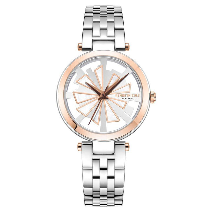 Kenneth Cole Quartz Analog White Dial Stainless Steel Strap Watch For Women