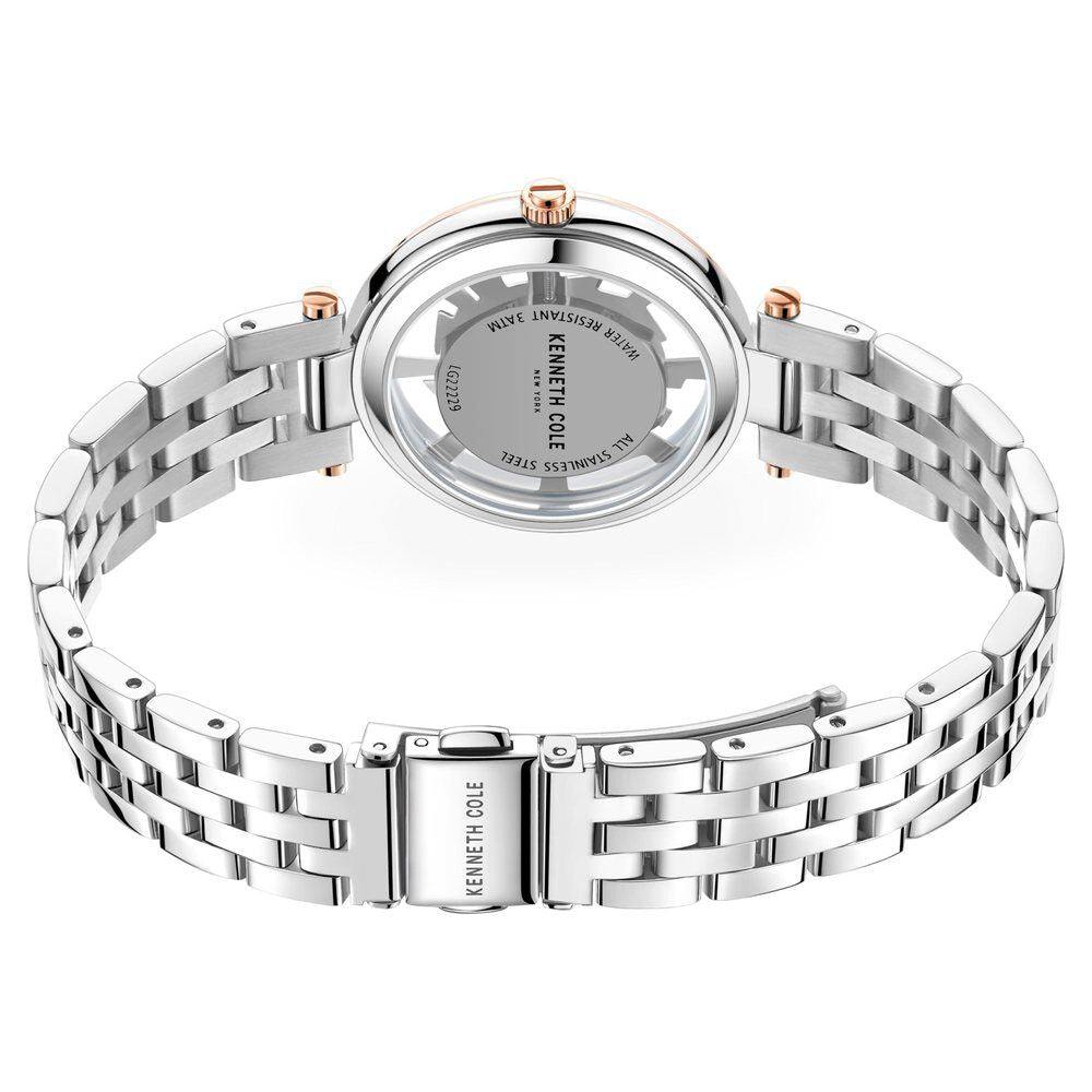 Kenneth Cole Quartz Analog White Dial Stainless Steel Strap Watch For Women