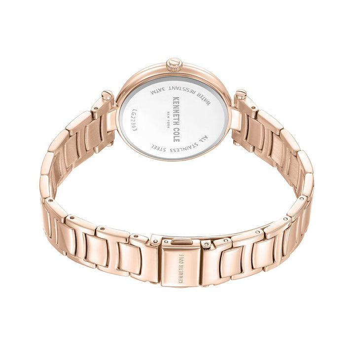 Kenneth Cole Quartz Analog White Dial Stainless Steel Strap Watch for Women