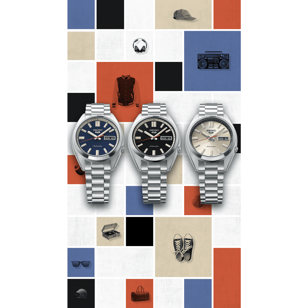 Seiko 5 Sports SNXS ‘Deep Black Wash’ Classic Sports - SRPK89K1