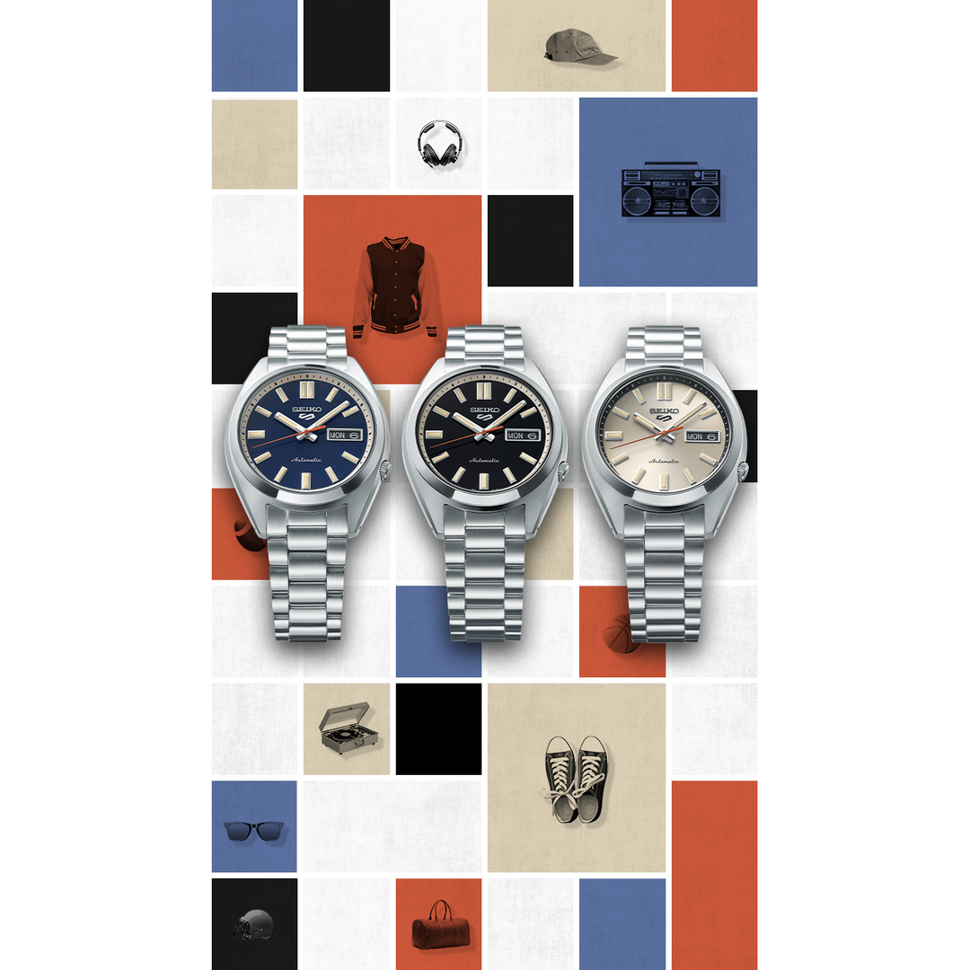 Seiko 5 Sports SNXS ‘Rinse blue’ Classic Sports - SRPK87K1