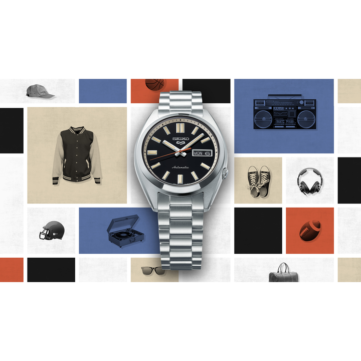 Seiko 5 Sports SNXS ‘Deep black wash’ Classic Sports - SRPK89K1