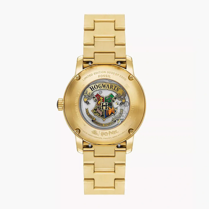 Fossil Limited Edition Harry Potter™ Automatic Gold-Tone Stainless Steel Watch