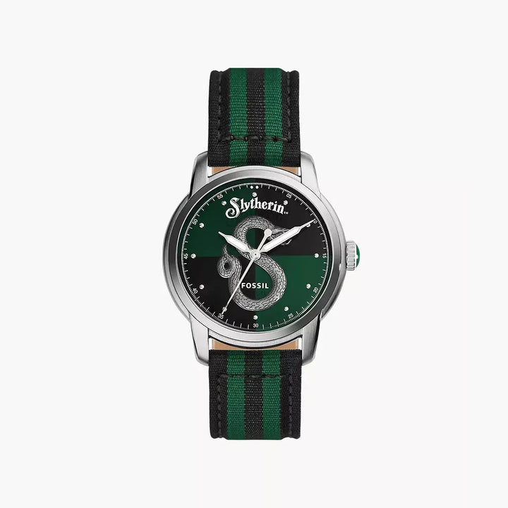 Fossil Limited Edition Harry Potter™ Three-Hand Slytherin™ Nylon Watch