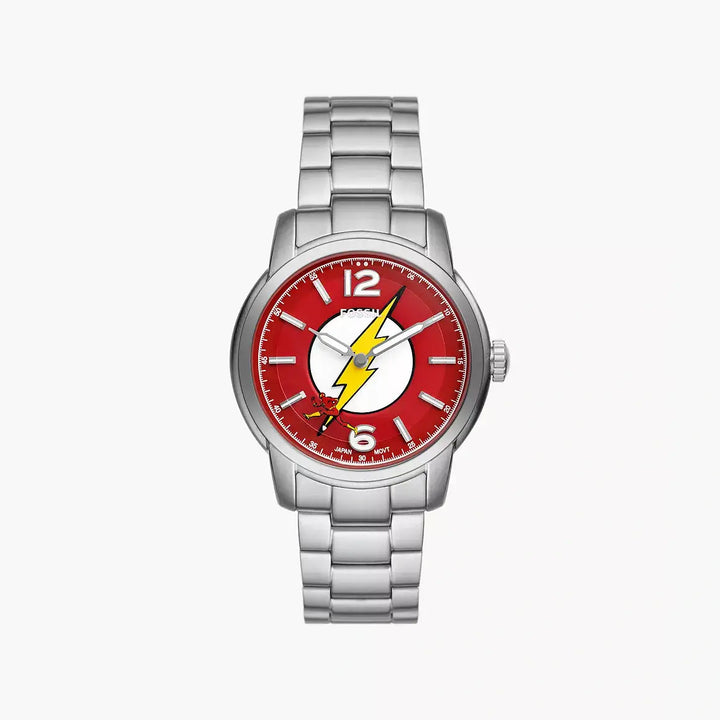 Fossil The Flash™ Three-Hand Stainless Steel Watch