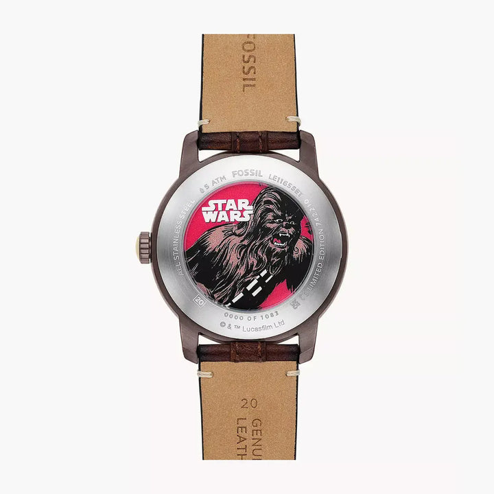 Fossil Limited Edition Star Wars™ Chewbacca™ Leather Watch
