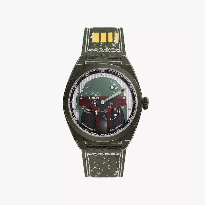 Fossil Limited Edition Star Wars™ Boba Fett™ Automatic Ventile Strap Watch