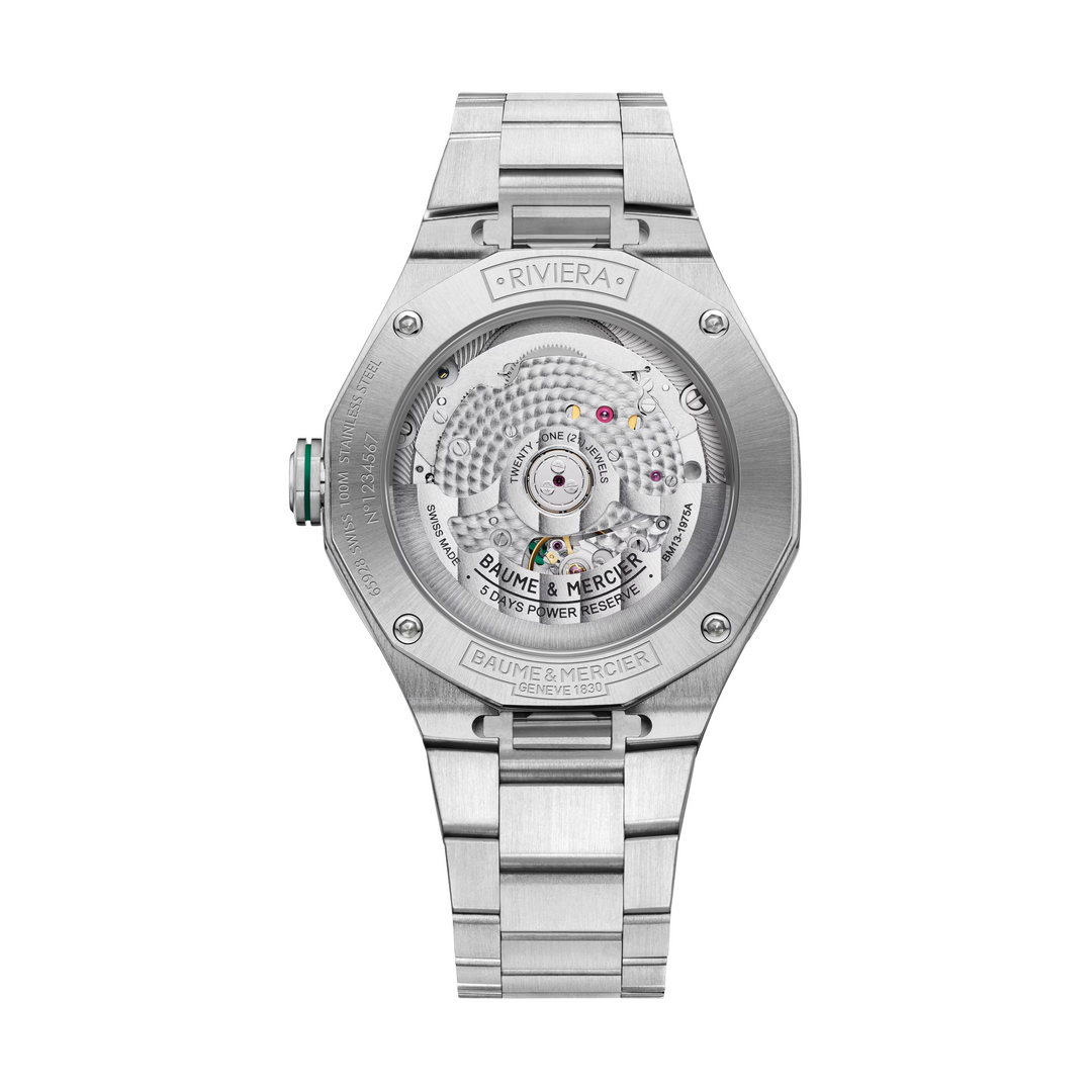 Baume &amp; Mercier Riviera 10770 Automatic Green Dial Men&