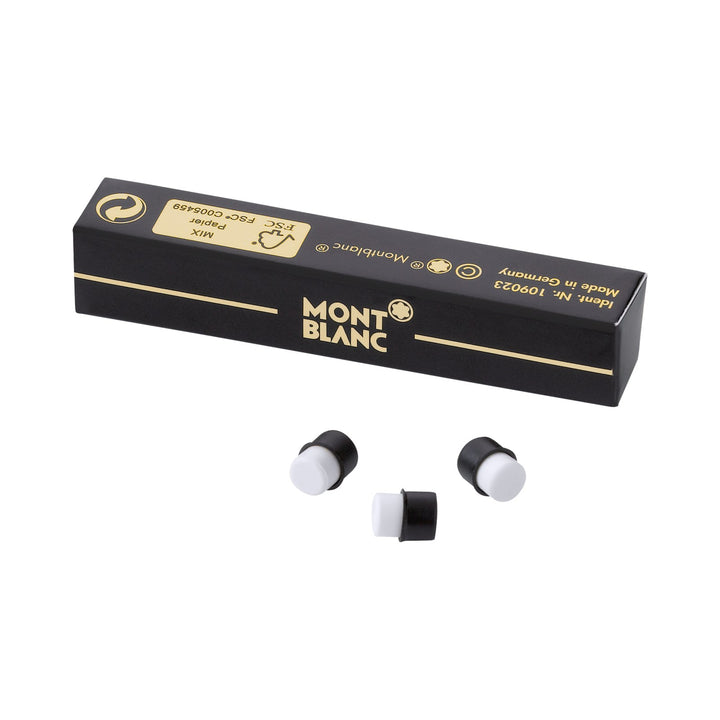 Montblanc Mechanical Pencil Eraser Refills, 10 pcs (MST Classique, MST Solitaire, SAW, Etoile) MB109023