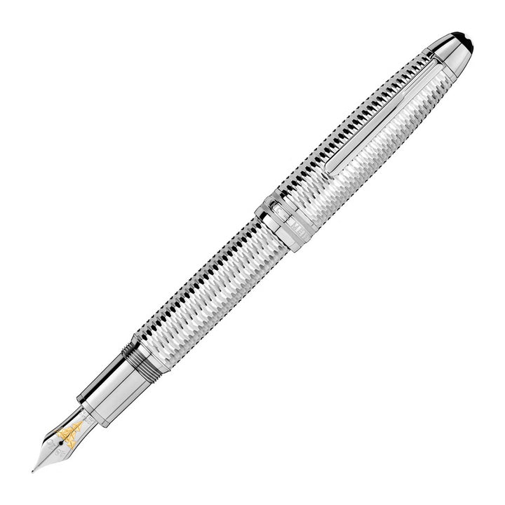 Montblanc Meisterstück Geometry Solitaire LeGrand Fountain Pen MB118097