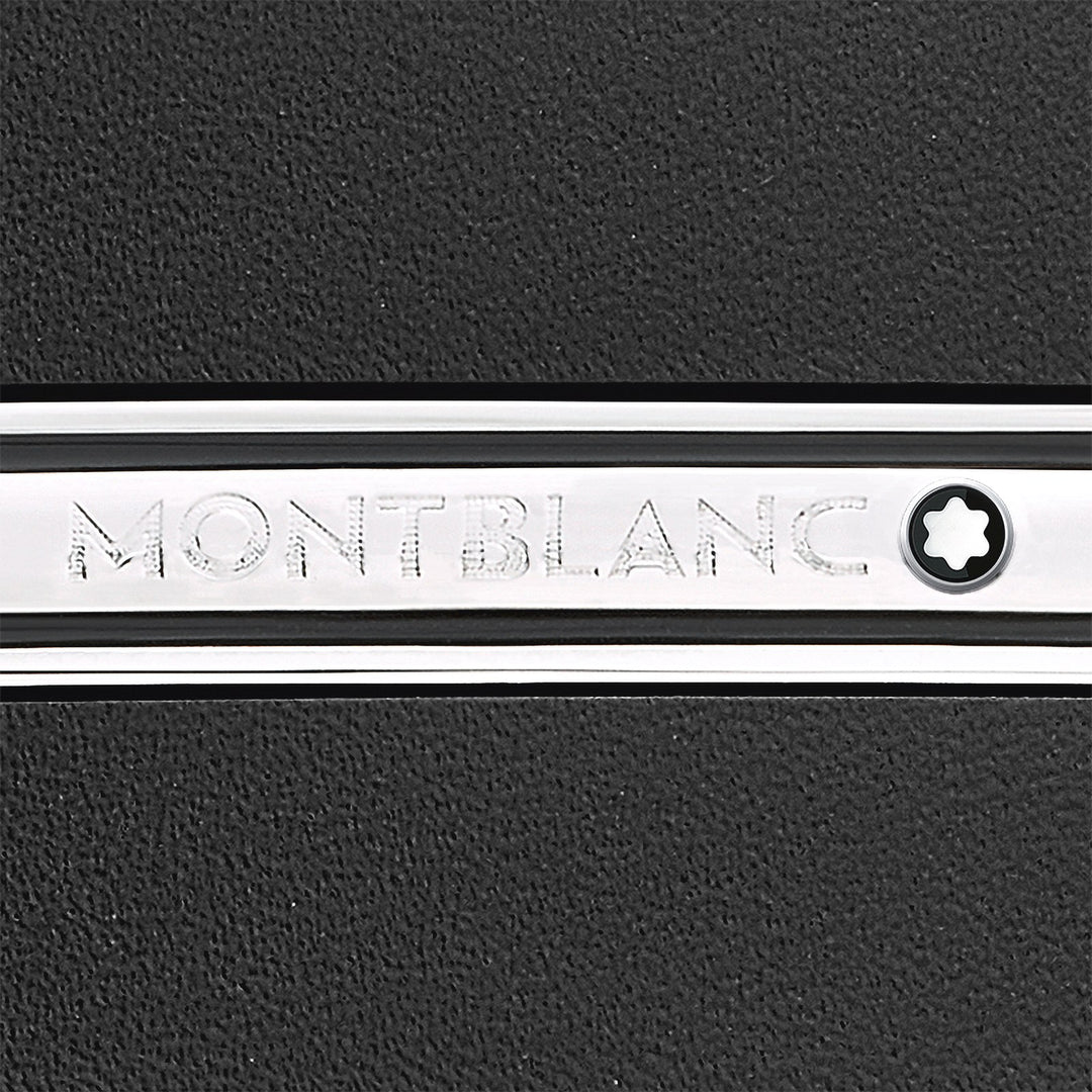Montblanc Black 30 mm leather belt MB118421