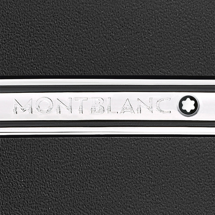 Montblanc Black 30 mm leather belt MB118421