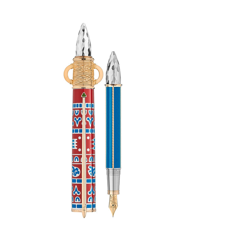 Montblanc Fountain Pen Patron of Art Homage to Moctezuma I Limited Edition 888 MB125468
