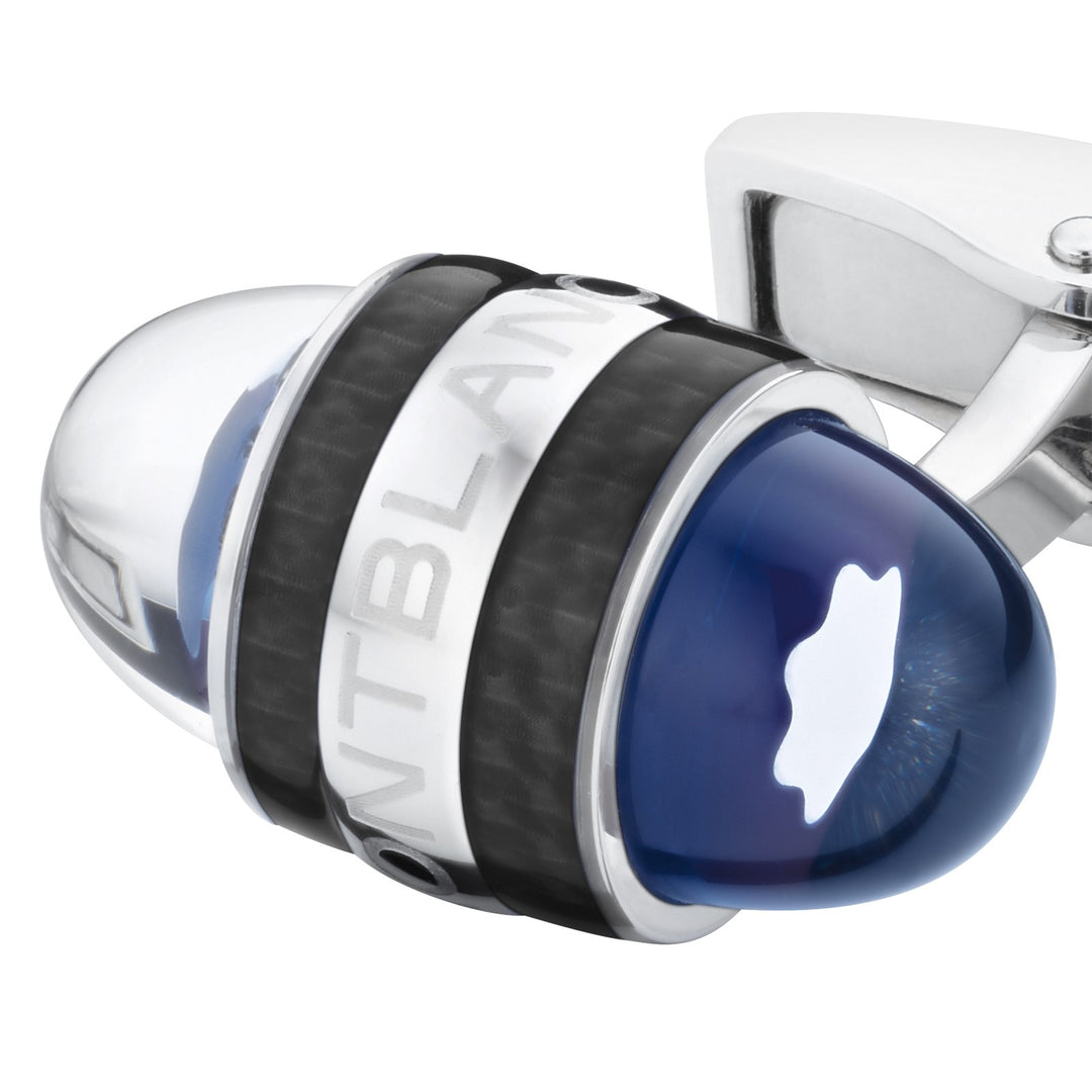 Montblanc StarWalker Cufflinks Steel and Lacquer MB125972