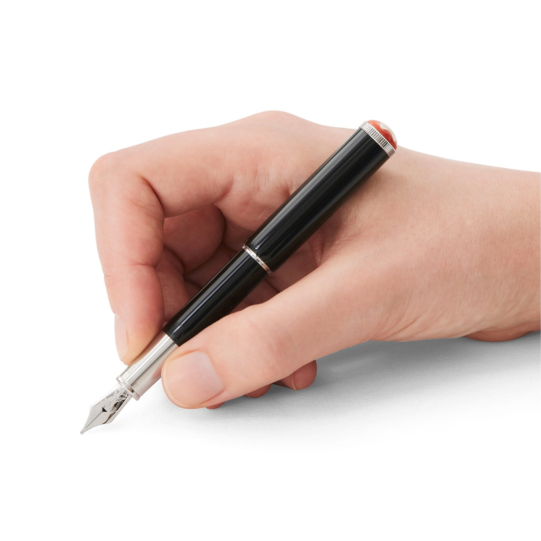 Montblanc Heritage Rouge et Noir "Baby" Special Edition Black Fountain M MB127801M