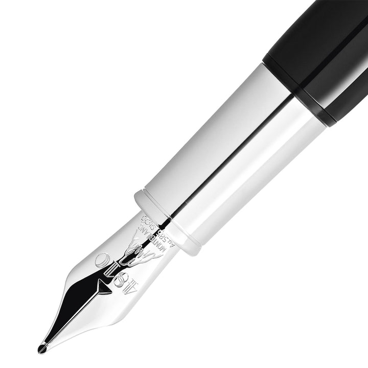 Montblanc Heritage Rouge et Noir "Baby" Special Edition Black Fountain M MB127801