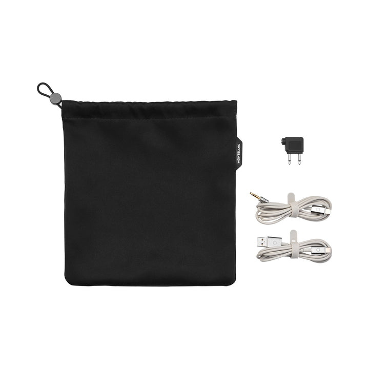 Montblanc Gray Travel Set for Montblanc MB 01 Headphones MB127821