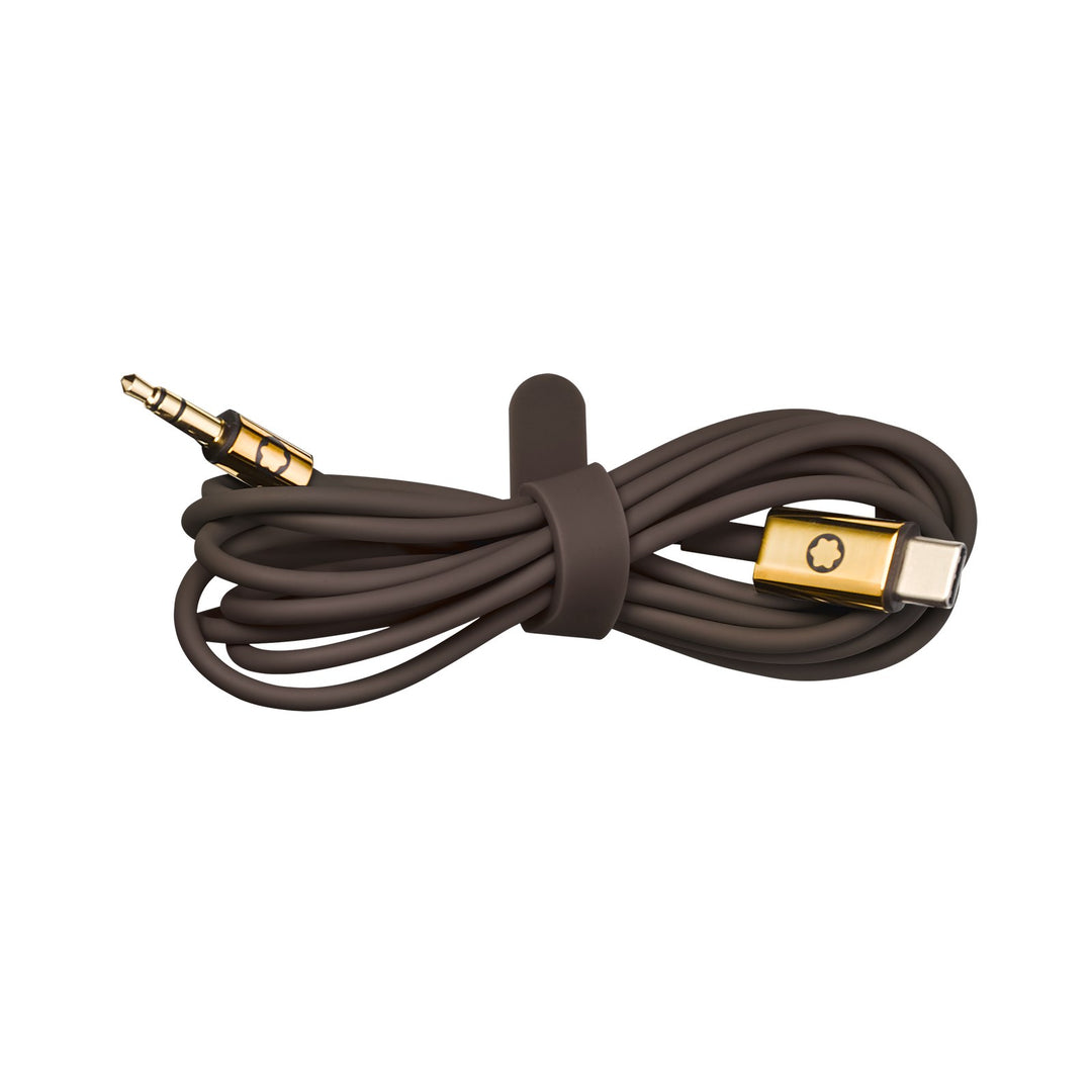 Montblanc Brown Travel Set for Montblanc MB 01 Headphones MB127822