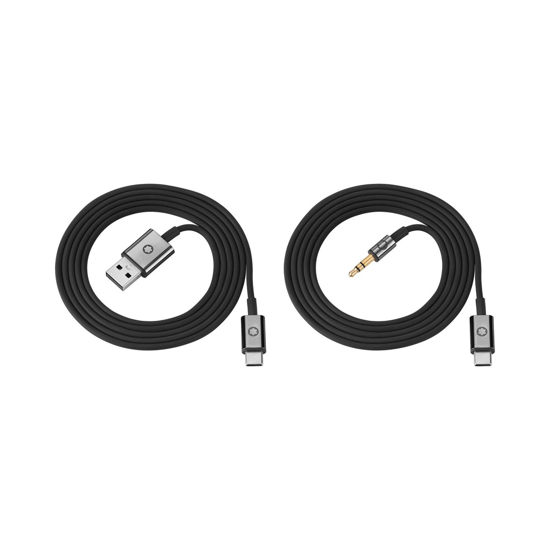 Montblanc Black Cable Set for Montblanc MB 01 Headphones MB127823