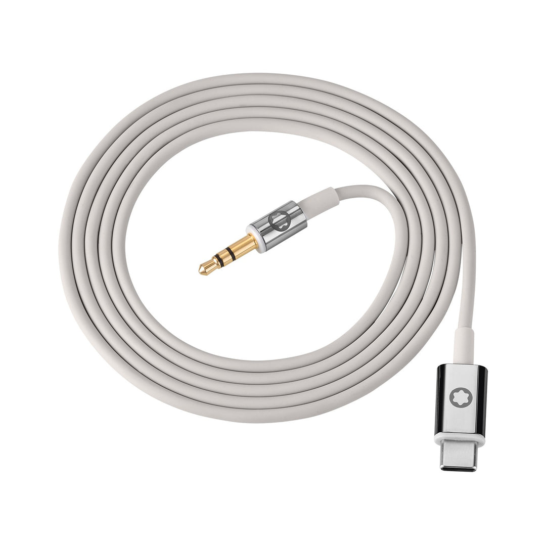 Montblanc Gray Cable Set for Montblanc MB 01 Headphones MB127824