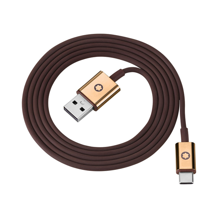Montblanc Brown Cable Set for Montblanc MB 01 Headphones MB127825
