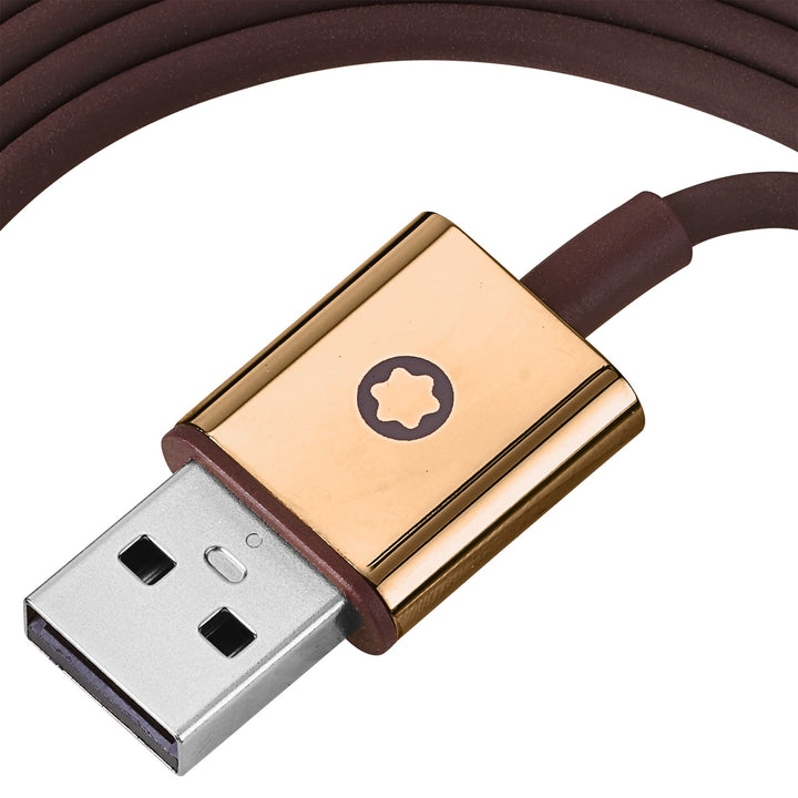 Montblanc Brown Cable Set for Montblanc MB 01 Headphones MB127825