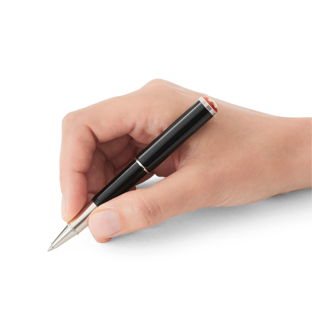 Montblanc Heritage Rouge et Noir "Baby" Special Edition Black Rollerball MB127852M