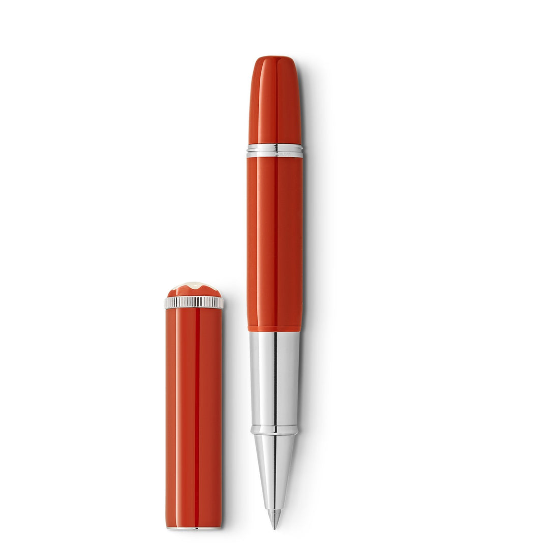 Montblanc Heritage Rouge et Noir "Baby" Special Edition Coral-Coloured Rollerball MB127857