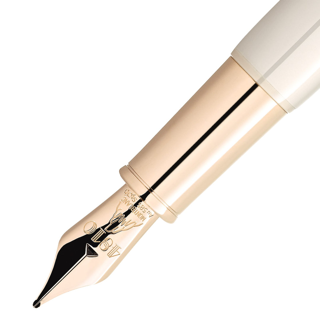 Montblanc Heritage Rouge et Noir "Baby" Special Edition Ivory-Coloured Fountain Pen MB128120