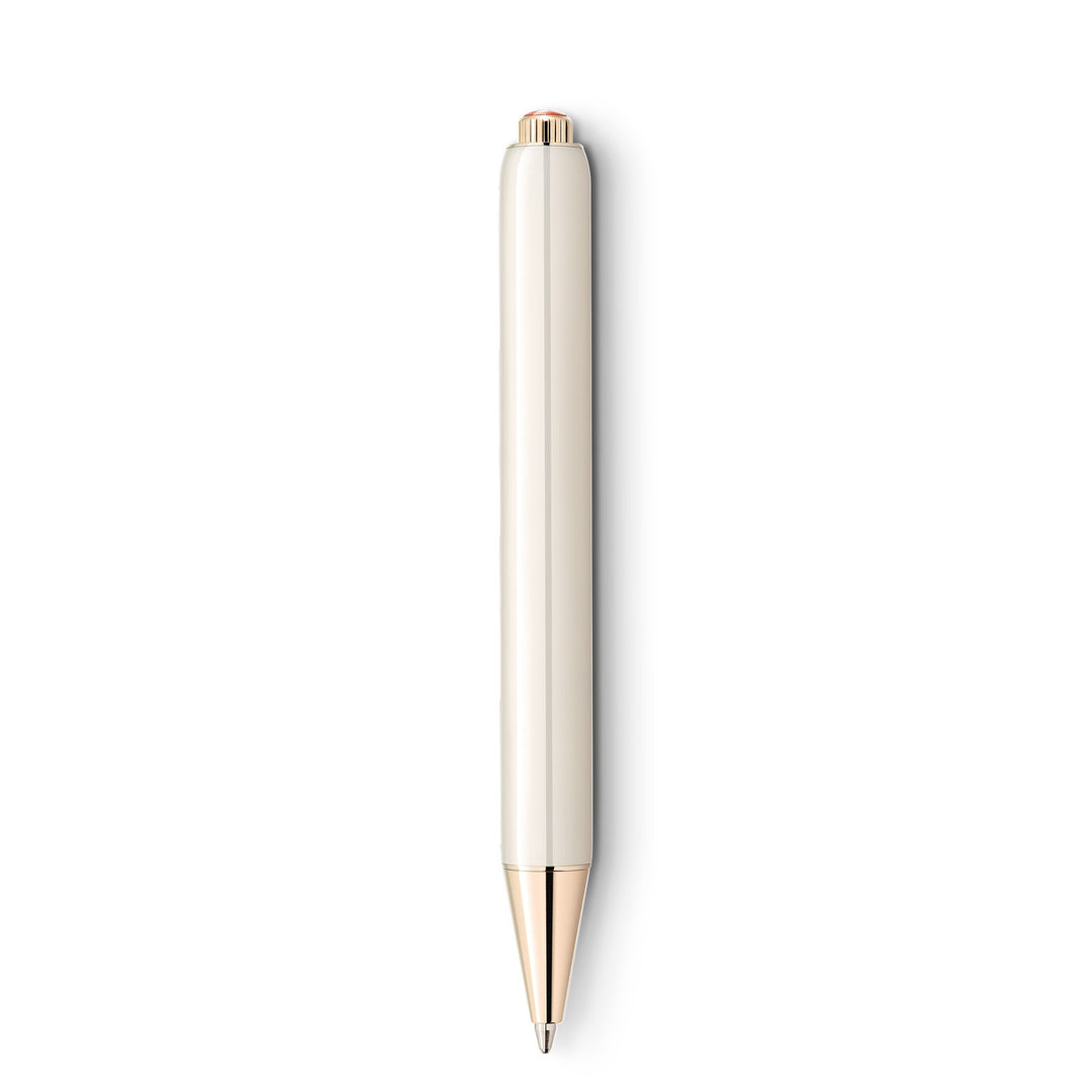 Montblanc Heritage Rouge et Noir "Baby" Special Edition Ivory -colored Ballpoint Pen MB128123