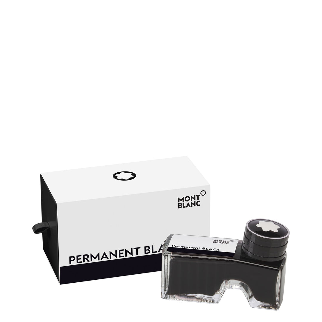 Montblanc Ink Bottle, Permanent Black - 60ml MB128196