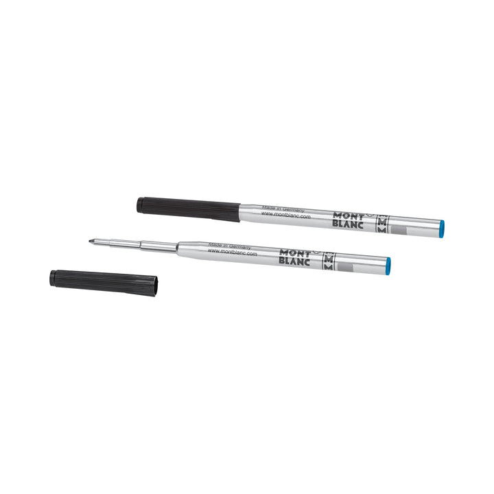 Montblanc 2 Ballpoint Refills, Barbados Blue - Medium MB128219