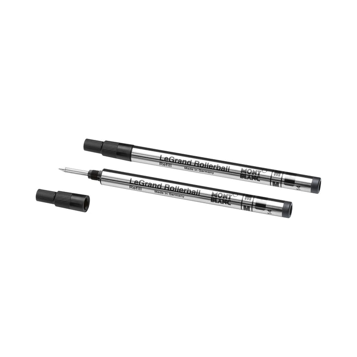 Montblanc 2 Rollerball LeGrand Refills, Mystery Black - Broad MB128226
