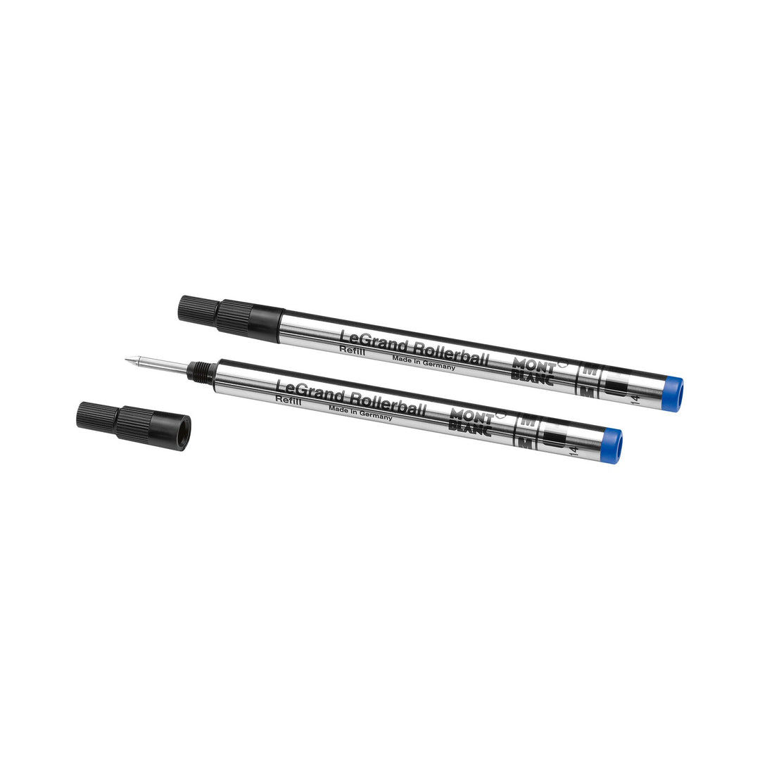 Montblanc 2 Rollerball LeGrand Refills, Royal Blue - Medium MB128228