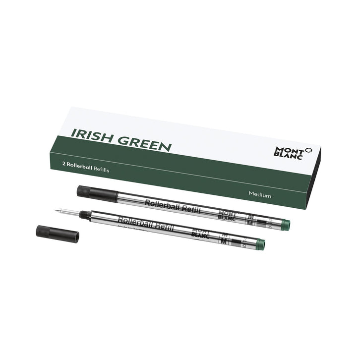Montblanc 2 Rollerball Refills, Irish Green - Medium MB128235