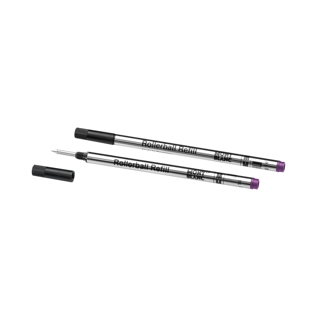 Montblanc 2 Rollerball Refills, Amethyst Purple - Medium MB128236