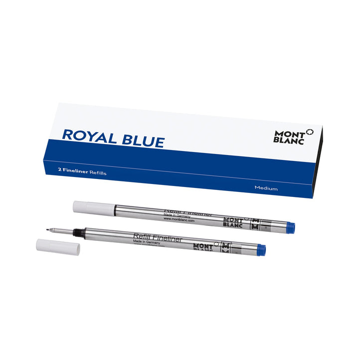 Montblanc 2 Fineliner Refills, Royal Blue - Medium MB128248