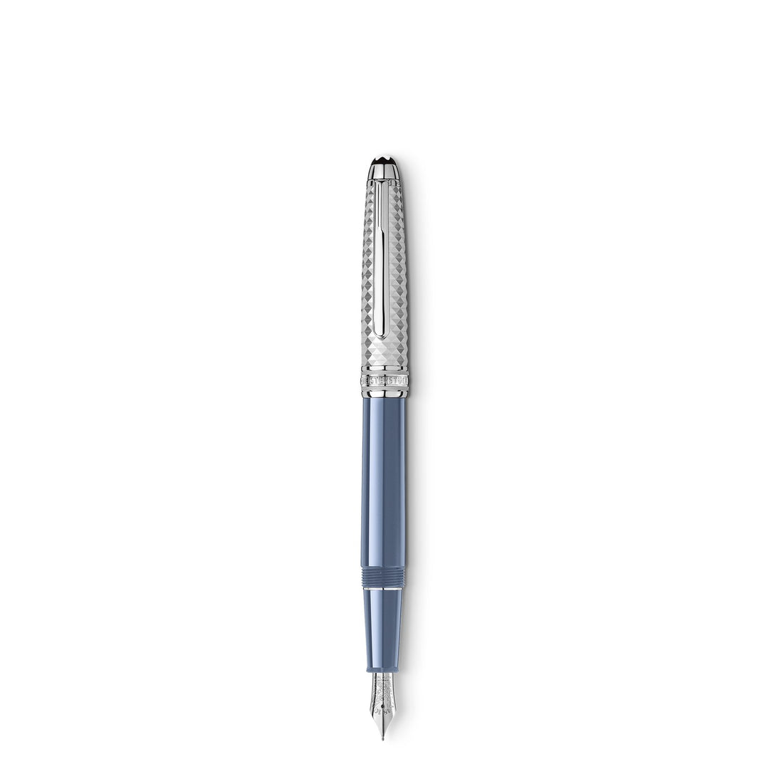 Montblanc Meisterstück Glacier Doué Fountain Pen (F) MB129402