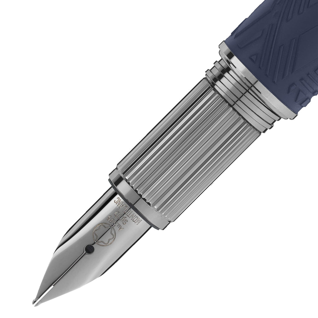 Montblanc StarWalker SpaceBlue Precious Resin Fountain Pen MB130211