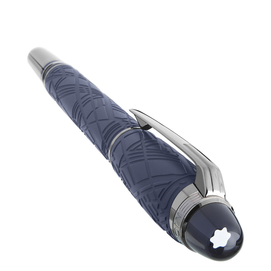 Montblanc StarWalker SpaceBlue Precious Resin Fountain Pen MB130211
