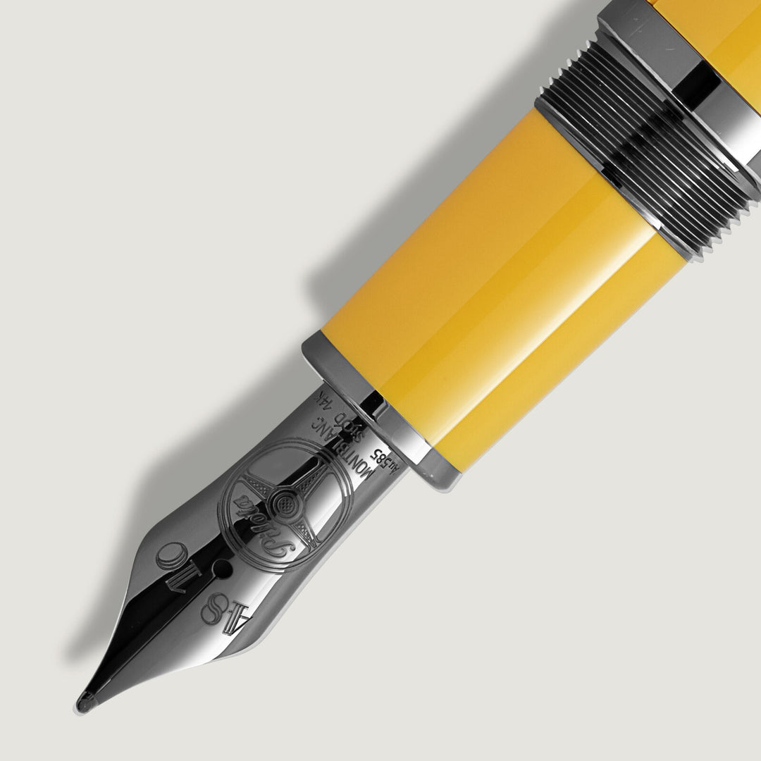 Montblanc Great Characters Enzo Ferrari Special Edition Giallo Modena Fountain Pen M MB130661