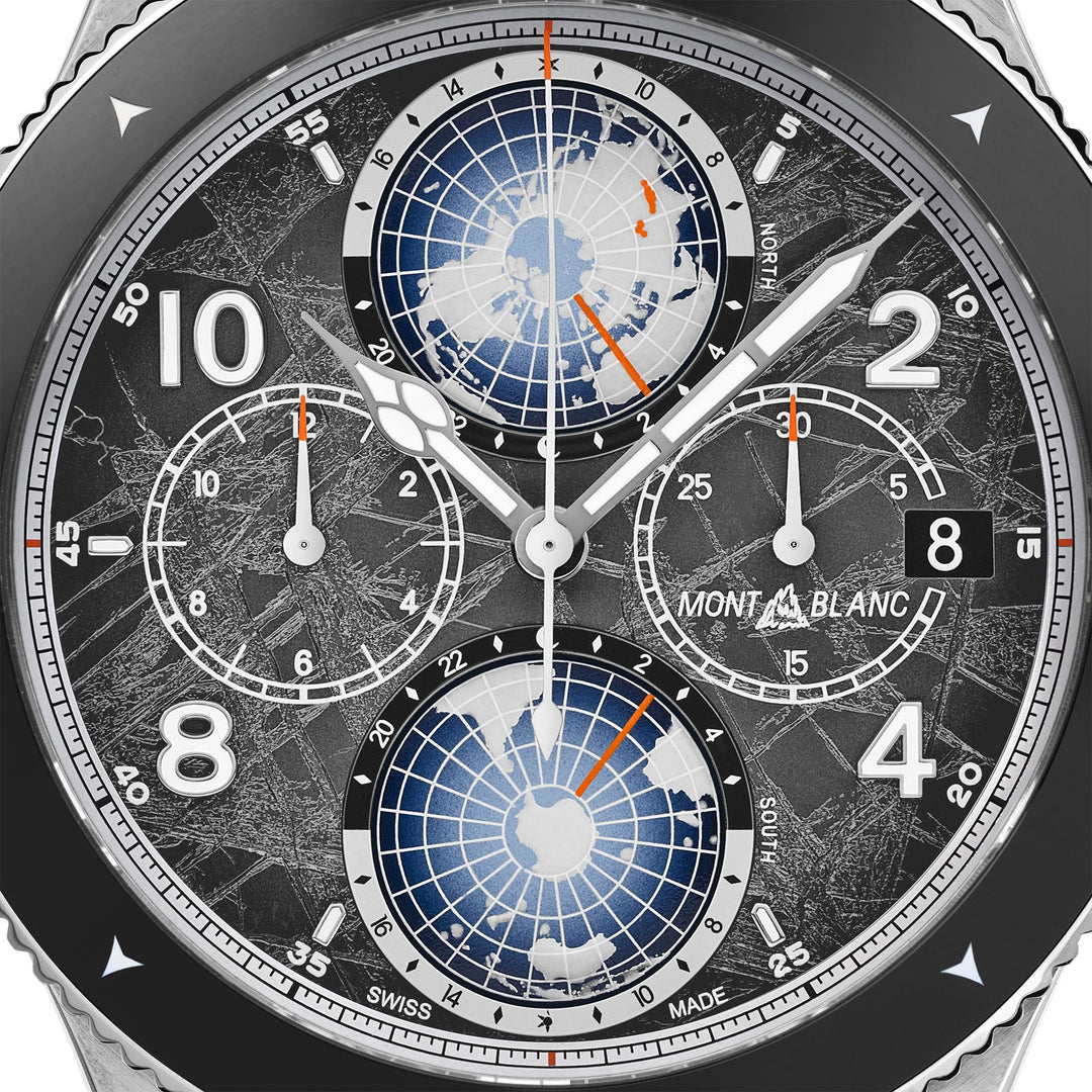 Montblanc 1858 Geosphere Chronograph 0 Oxygen The 8000 Limited Edition - 290 pieces MB130811